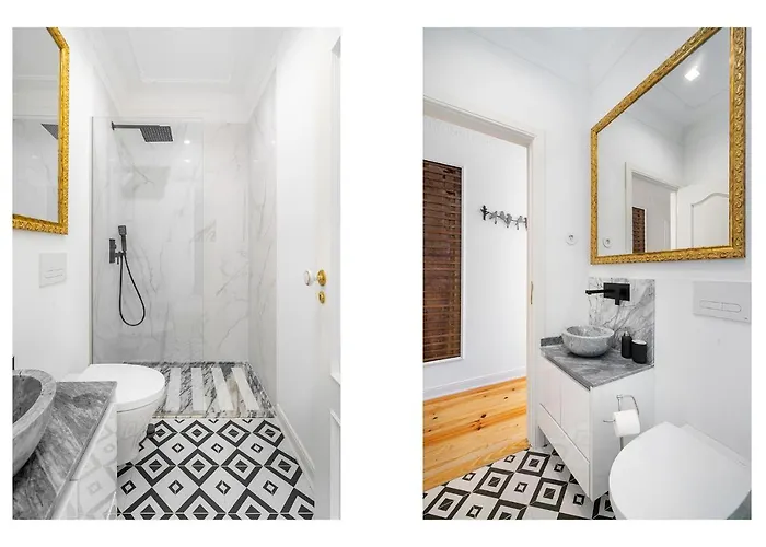 Lägenhet Whome | Great Location & Large Family W/patio Lisboa